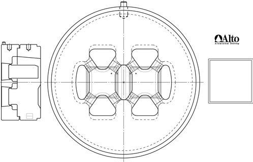 Die for standard hole profile 02 - Techinical design