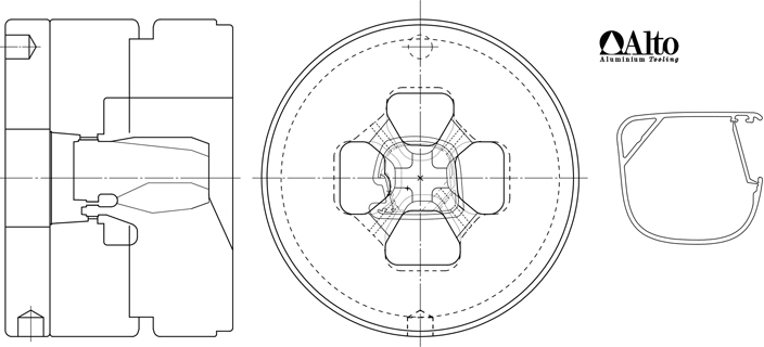 Matrice per accessori - Disegno tecnico