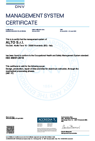 ISO 14001:2015 Certificate